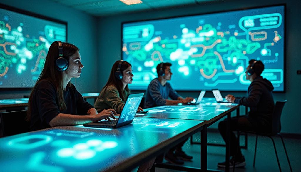 KI-gestütztes Sprachenlernen mit Hologrammen und personalisierten Tools.