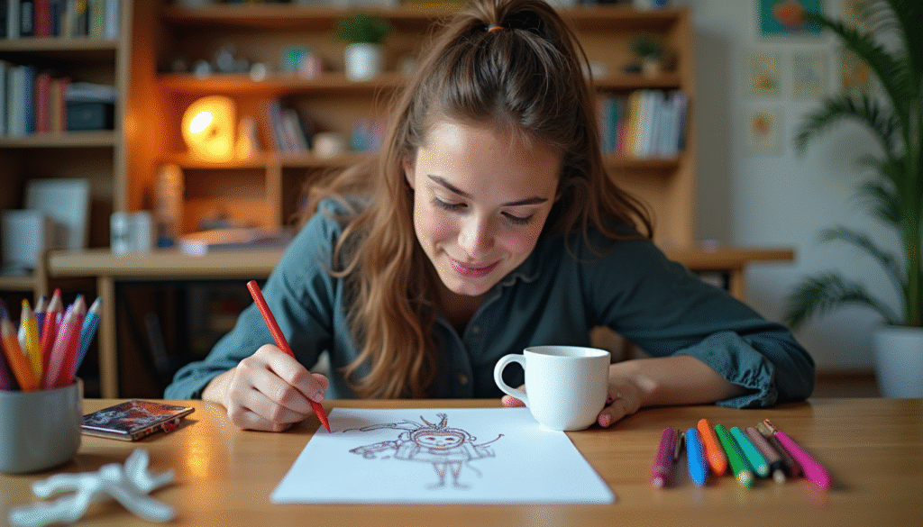 5 ungewöhnliche Pausentechniken, die deine Energie zurückbringen 5 Kreative Pausengestaltung mit Origami und Blind-Sketching für mentale Regeneration am Arbeitsplatz