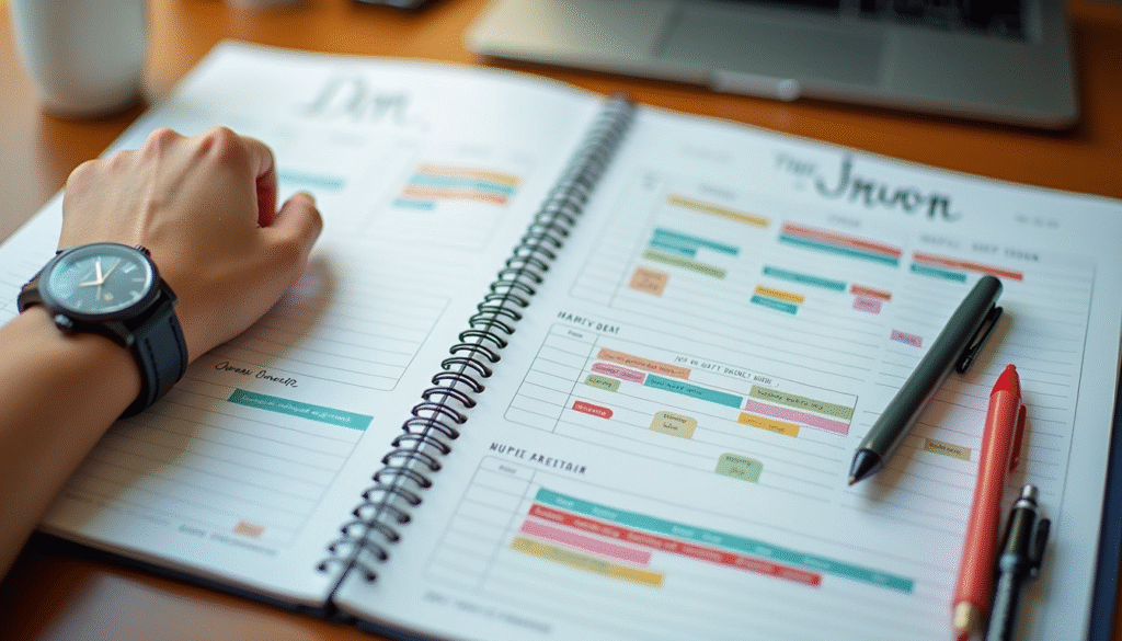 Deep Work erklärt - So erreichst du maximale Konzentration in kurzer Zeit 4 Zeitmanagement Zeitblöcke Arbeitsplanung Deep Work Produktivität Kalender